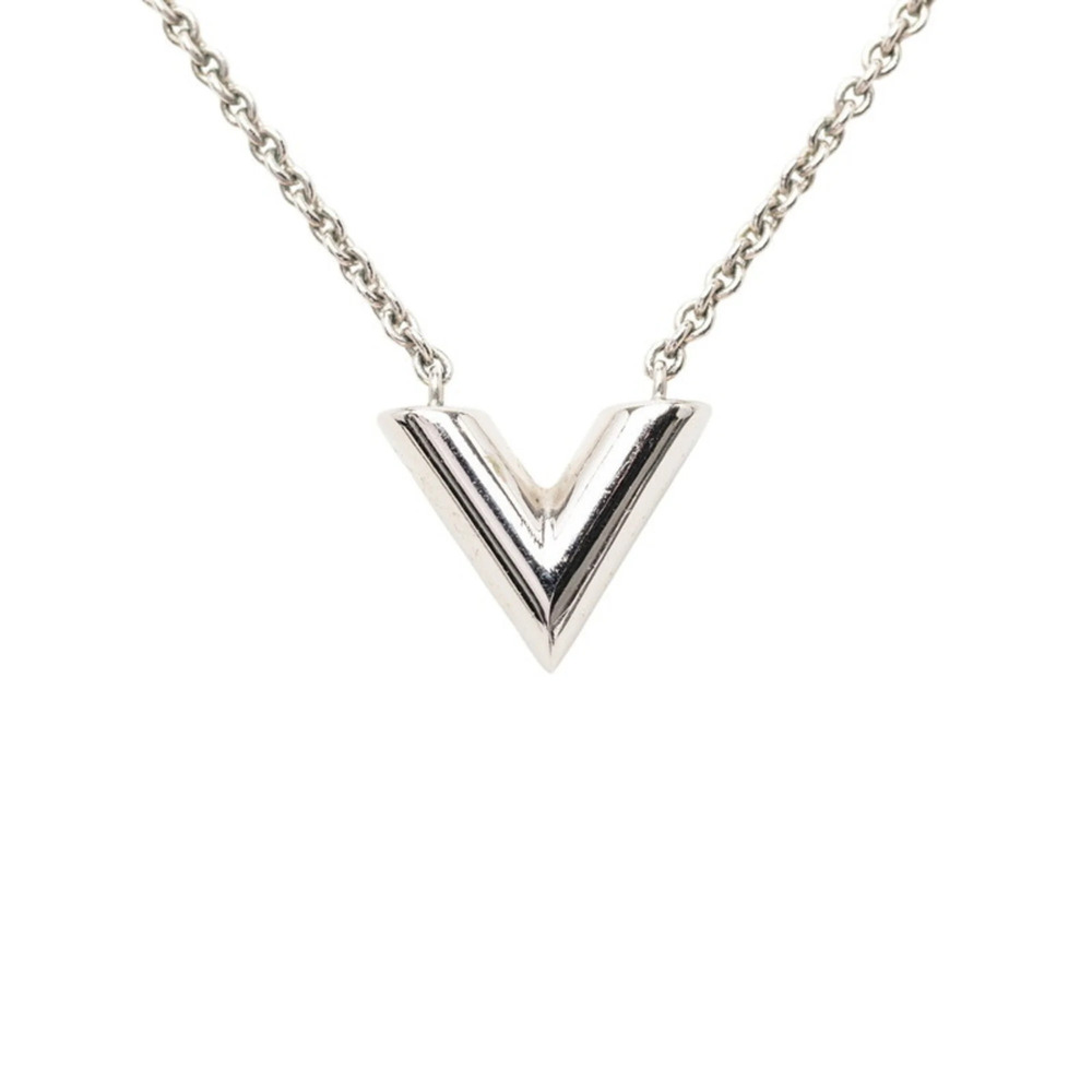 LOUIS VUITTON Silver Necklace
